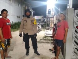 Cegah Aksi Premanisme, Bhabinkamtibmas Sambangi Tempat Usaha di Desa Binaannya