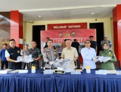 Polres Sigi Amankan Tersangka Penambangan Tanpa Izin di Lindu