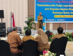 Bupati Sigi : Pentingnya Peran APIP Dalam Mengawal Pemerintahan Yang Bersih dan Transparan