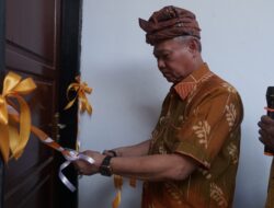 Bupati Sigi Resmikan Pastori Pendeta II di Salutome