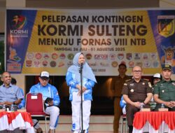 Wagub Sulteng Melepas 396 Pegiat Olahraga untuk Mengikuti FORNAS VIII di NTB