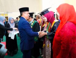 Hadiri Wisuda ke-44 UIN Datokarama, Gubernur Sulteng Serukan Tidak Boleh Ada Anak Kita Gagal Kuliah