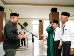 Sekkab Sigi Kukuhkan PAW Pimpinan Baznas Sigi