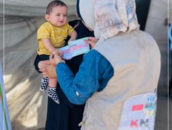 KNRP Sulteng Salurkan Santunan untuk 100 Anak Yatim di Gaza