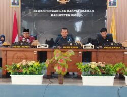 Bupati Sigi Sampaikan Jawaban Atas Pandangan Umum Fraksi