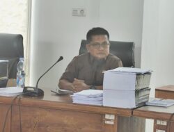 Anggota DPRD Sigi Fadlin Mendorong Pembangunan Bronjong Desa Rogo