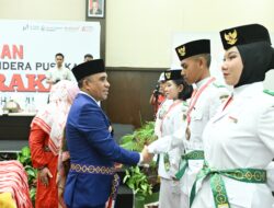 Gubernur Anwar Hafid Kukuhkan Paskibraka Sulteng
