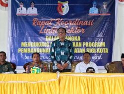 Asisten I Buka Rakor Lintas Sektor Kecamatan Sigi Kota