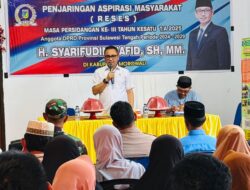 Reses di Morowali, Wakil Ketua II DPRD Sulteng Tampung Aspirasi Masyarakat Desa Tofuti