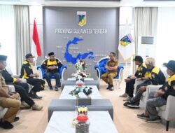 Gubernur Sulteng Terima Audiensi Forum Pemuda Kaili, Dorong Peran Pemuda Jaga Kerukunan
