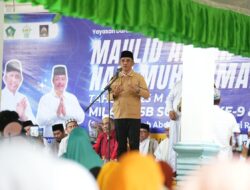 Gubernur Anwar Hafid Hadiri Maulid Akbar di Ponpes Sirojul Ma’ruf Dapalak Tolitoli
