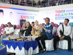Anwar-Reny Temu Relawan Berani : Jaga Kebersamaan, Kawal Janji untuk Rakyat