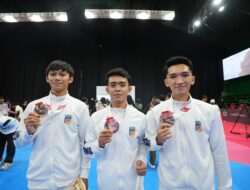 Taekwondo Putra Sulteng Sabet Perunggu di Hari Perdana PON Bela Diri Kudus 2025