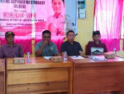 Anggota DPRD Sigi Fadlin Jaring Aspirasi Warga Kalukutinggu