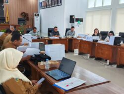DPRD dan Pemkab Sigi Bahas Raperda APBD 2026