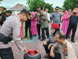 Kasat Intel dan Kasat Reskrim Polres Sigi Naik Pangkat