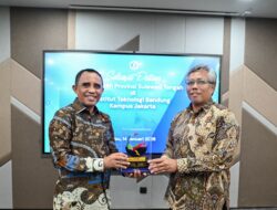 Gubernur Sulteng Anwar Hafid Ajak ITB Kerja Sama Beasiswa dan Pengembangan SDM