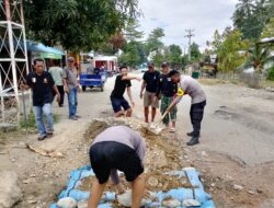 Pemdes Sibalaya Utara Gelar Aksi Jumat Bersih