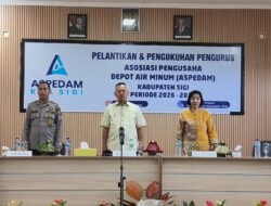Anggota DPRD Sigi Ferra Hadiri Pelantikan Aspedam