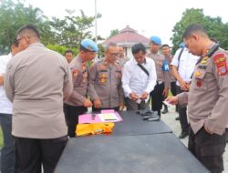 Polres Sigi Gelar Pemeriksaan Senpi Personel