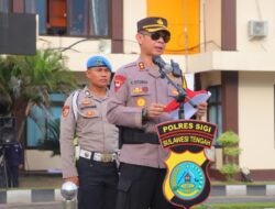 Polres Sigi Apel Gelar Pasukan Operasi Ketupat Tinombala 2026