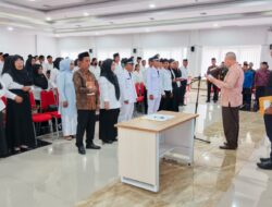 Bupati Sigi Lantik Kades dan BPD Pengganti Antar Waktu