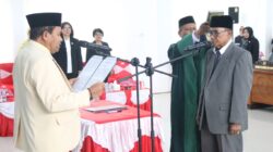 Dilantik PAW, Nadjir Resmi Sebagai Anggota DPRD Sigi