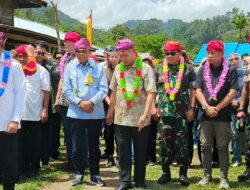 Gubernur Sulteng Resmikan Pengembangan Jalan Boladangko–Banggaiba