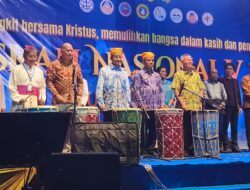 ‎Hadiri Penutupan Paskah Nasional, Anwar Hafid Tegaskan Sulteng Berkah sebagai Simbol Persatuan