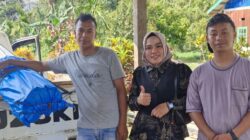 Anggota DPRD Sigi Irma Yangka Bantu Warga Koja 100 Batang Pipa Air Bersih