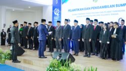 Lantik Pejabat Eselon II dan Tenaga Fungsional, Gubernur Anwar Hafid Dorong Inovasi dan Pelayanan Maksimal