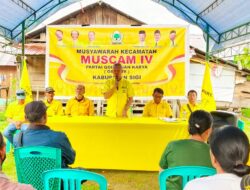DPD Golkar Sigi Gelar Muscam di Lindu