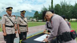 Sertijab, IPTU Damsir Jabat Kapolsek Palolo