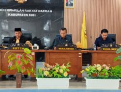 DPRD Sigi Tunda Pengambilan Keputusan Dua Ranperda