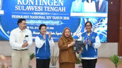 Wagub Lepas Kontingen Sulteng ke Pesparawi Nasional XIV di Manokwari, Optimistis Raih Medali Emas