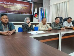 KPU Sigi Gelar Rakor PDPB Triwulan II