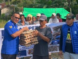 PAN Sulteng Serahkan Bantuan Untuk Korban Gempa di Sigi
