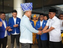 Gubernur Sulteng Sambut Kedatangan Menko Pangan Zulkifli Hasan di Palu