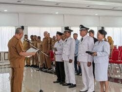 Bupati Sigi Lantik Dua Kades PAW Ramba dan Berdikari