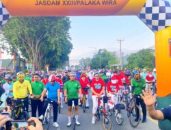 Gubernur Sulteng Lepas Ribuan Pesepeda Gowes Palaka Wira