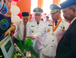 Momen Hut RI ke 81, Bupati Sigi Tinjau Stan Pameran Pembangunan Perangkat Daerah