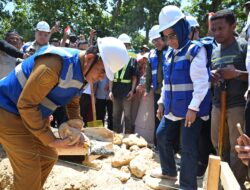 Gubernur Sulteng Letakkan Batu Pertama Pembangunan Kampung Nelayan Merah Putih di Buol
