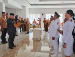 Bupati Sigi Lantik Kades dan BPD Pengganti Antar Waktu