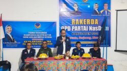 Rakerda NasDem Sigi, DPW Dorong Perkuat Konsolidasi dan Struktur Organisasi