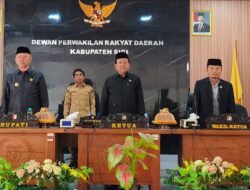 Bupati Sigi Sampaikan Pengantar Nota Keuangan Perubahan APBD 2026