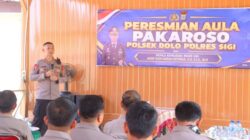 Jelang Sertijab, Kapolres Sigi Resmikan Aula Pakaroso Polsek Dolo