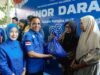 HUT Partai Demokrat, Anwar Hafid Donor Darah dan Bagikan 500 Paket Sembako
