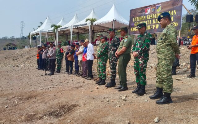 Kodam XXIII/PW Gelar Latihan Penanggulangan Karhutla di Sigi