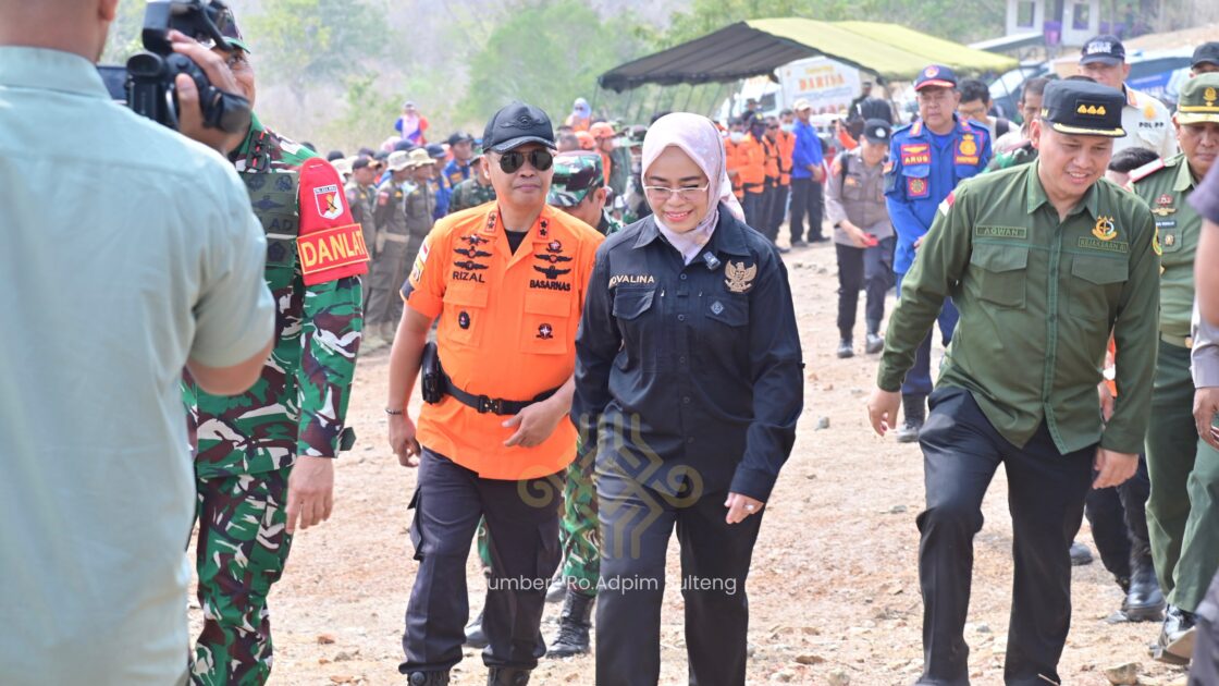 Sekda Novalina : Sinergi Lintas Sektor Kunci Penanganan Karhutla Sulteng