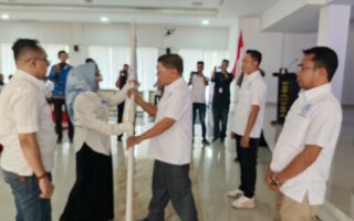 Usai Dilantik, Jamaludin L Nusu Resmi Pimpin Gapensi Sigi